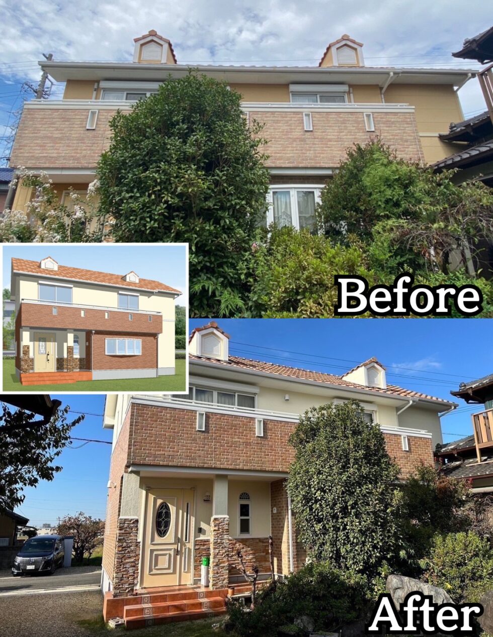 【安城市】外壁塗装工事（S様邸）