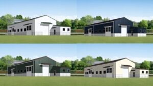 倉庫の色替え4種