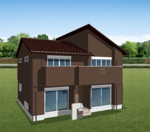 カラーシミュレーション(ブラウン)