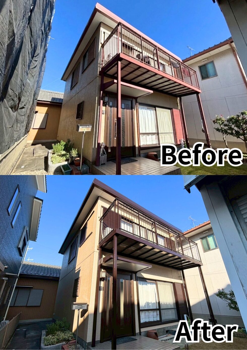 【岡崎市】外壁塗装工事（T様邸）