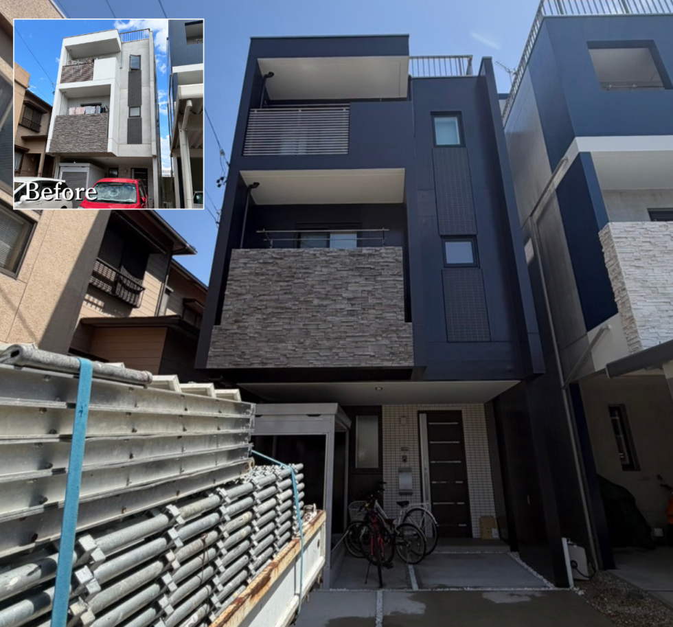 【岡崎市】外壁塗装・屋上防水工事（O様邸）